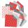 Ursus 38075599F Faltblätter Nordic Christmas, ca. 15 x 15 cm, 120 Blatt quadratisches Faltpapier mit 10 verschiedenen weihnachtlichen Motiven, beidseitig Bedruckt, bunt