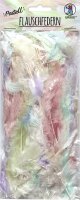 Ursus 39640099 Flauschfedern Pastell, ca. 10-15 cm lang,...