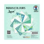 Ursus 41256103 Indian Colours Aqua, mit 10 Naturpapier...