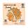 Ursus INDIAN COLOURS "ORANGE"13,7x13,7CM,15BL.SORTIERT