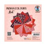Ursus 41256106 Indian Colours Red, mit 10 Naturpapier und...