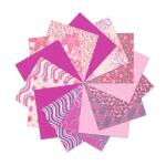 Ursus 41256107 Indian Colours Pink, mit 10 Naturpapier...