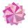 Ursus 41256107 Indian Colours Pink, mit 10 Naturpapier und 5 Blatt Tonzeichenpapier, einseitig Bedruckt, mit Metall-Effekt und Glitter veredelt