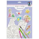 Ursus MAGNETIC COLORING "DREAMWORLD"A4,2BLATT