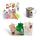 Ursus 43500008 Diamond Painting X-Mas, zum Gestalten von Stickern mit funkelnden Diamanten, 2 Stickerbögen 15 x 10 cm, mit verschiedenen Designs, Diamantensteine, Picker, Wachs und Schale, bunt