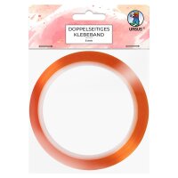 Ursus 44010000 Doppelseitiges Klebeband, rot, Breite ca....