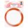 Ursus 44010000 Doppelseitiges Klebeband, rot, Breite ca. 6 mm, Länge ca. 10 m, transparent, eine Rolle, vielseitig einsetzbar, ideal zum Basteln