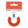 Ursus 59060009F Glitter Tape, Rolle 15 mm x 5 m, hellrot, rot