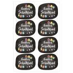 Ursus 59520008F Schulbeginn, mit dem Aufdruck Endlich Schulkind, 74 Sticker in verschiedenen Größen, selbstklebend, einseitig Bedruckt, zum Verzieren von Einladungen zum Schulanfang, bunt