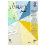 Ursus 61610004 Naturpapiere Aqua, 10 Blatt, in...