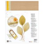 Ursus 61620001 - Naturpapiere Mary, 10 Blatt, 23 x 33 cm,...