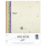 Ursus 61620003 - Naturpapiere Viola, 10 Blatt, 23 x 33...