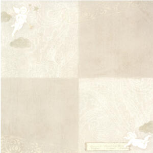 Scrapbook paper "Memories", 12"x12", 5BL. M.59