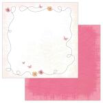 Ursus 71810099 - Design-Papier "Romantik", Mix mit 50 Blatt beidseitig bedrucktem Motiv-Papier, 190 g/m², 30,5 x 30,5 cm, Vorder- und Rückseite jeweils unterschiedlich bedruckt