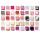 Ursus 71870099 - Glitter Design-Papier "Love", Mix mit 40 Blatt beidseitig bedrucktem Motiv-Papier, 190 g/m², 30,5 x 30,5 cm, Vorder- und Rückseite jeweils unterschiedlich bedruckt