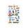 Clairefontaine Maildor CY151C Aufkleber, Mehrfarbig