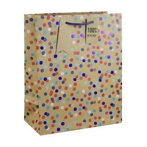 Clairefontaine Clairefontaine 30600-2C – gepunktet, Kraftpapier, groß, 26,5 x 14 x 33 cm