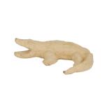 Clairefontaine Décopatch AP196C - Figur aus Pappmaché, Krokodil, 14x11x3 cm, 1 Stück