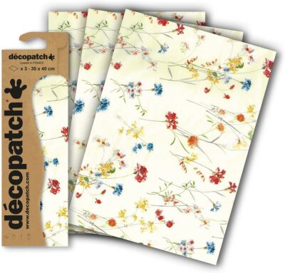 Clairefontaine Decopatch Décopatch C851C Papier, Mehrfarbig