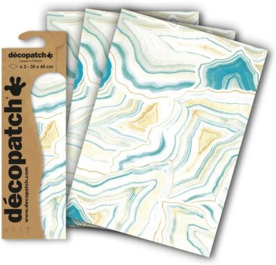 Clairefontaine Decopatch Décopatch C856C Papier, Mehrfarbig