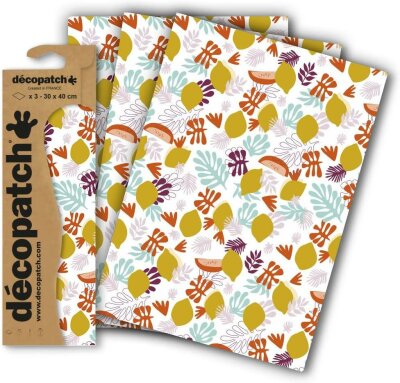 Clairefontaine Decopatch Décopatch C860C Papier, Mehrfarbig