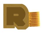 Rhodia Rhodiarama Stiftehalter 4x3 gold