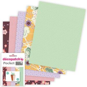 Clairefontaine Décopatch DP025C - Packung Déco Pocket No.25, für alle Oberflächen, 1 Pack