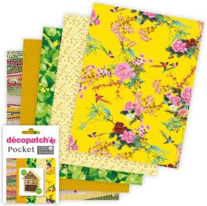 Clairefontaine Décopatch DP026C - Packung Déco Pocket No.26, für alle Oberflächen, 1 Pack