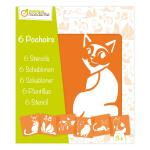 Clairefontaine Avenue Mandarine - Schablonen, PO009C, Grün