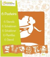 Clairefontaine Avenue Mandarine - Schablonen, PO010C,...