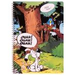 Clairefontaine Ast4 Idefix Spiralh A4 50Bl linRd