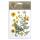 Clairefontaine Trockenblumen gepresst 12St gelb