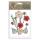 Clairefontaine Trockenblumen gepresst 12St rot