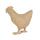 Clairefontaine Décopatch SA228C - Figur aus Pappmaché, Huhn, 18x8,5x19 cm, 1 Stück