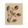 Clairefontaine Décopatch BT077C - Schachtel aus Pappmaché, Pflanze rechteckig 15x12x3cm, ideal für die Deko zu Hause, 1 Stück