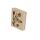 Clairefontaine Décopatch BT077C - Schachtel aus Pappmaché, Pflanze rechteckig 15x12x3cm, ideal für die Deko zu Hause, 1 Stück