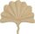 Clairefontaine Décopatch AC894C - Träger aus Pappmaché, Gingkoblatt 32x1,5x31cm, 1 Stück