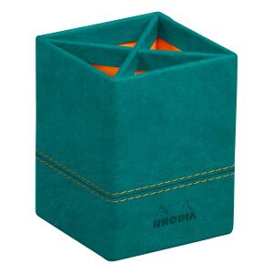 Rhodia Rhodia Stifteköcher 8x11 pfaugrün