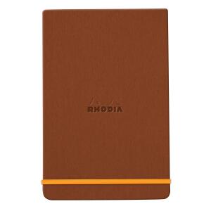 Rhodia Webnotepad 9x14 96Bl lin kupfer