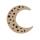 Clairefontaine Décopatch HD078C - Großer Mond aus Pappmaché, zum Aufhängen 34x5x35cm, 1 Stück