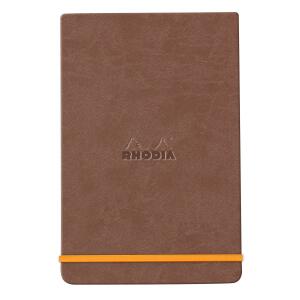 Rhodia Webnotepad A5 96Bl lin braun