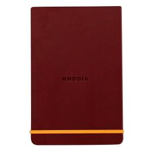 Rhodia Webnotepad A5 96Bl lin weinrot