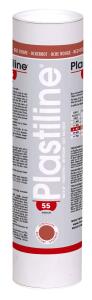 Herbin Plastiline 1355T - Tube de Plastiline - Modelliermasse, sehr präzise, Modeler, Sculpter, Formen, Härtegrad 55 medium - 1 kg - Farbe Rotbraun. Hergestellt in Frankreich