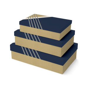 Clairefontaine Clairefontaine K-30744-BXC – Moderne, rechteckige Schachteln