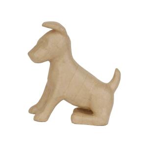 Clairefontaine Décopatch LA026C - Figur aus Pappmaché, Hund, 33x15x35 cm, 1 Stück