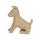 Clairefontaine Décopatch LA026C - Figur aus Pappmaché, Hund, 33x15x35 cm, 1 Stück