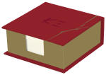 Clairefontaine Kenzo Maiko Memobl 11x4  300 Bl bl