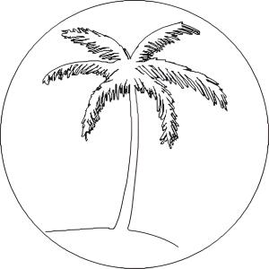 Siegel, Motiv Tropisch Palme 3188550404909