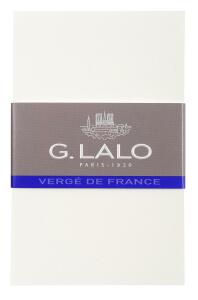Lalo Lalo 67300L - Pack mit 25 Karten, 8,5x13,5 cm 300g, Vergé-Papier, 1 Pack, Weiß