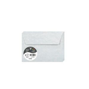 Clairefontaine Umschlag C6 marmor 120g blau